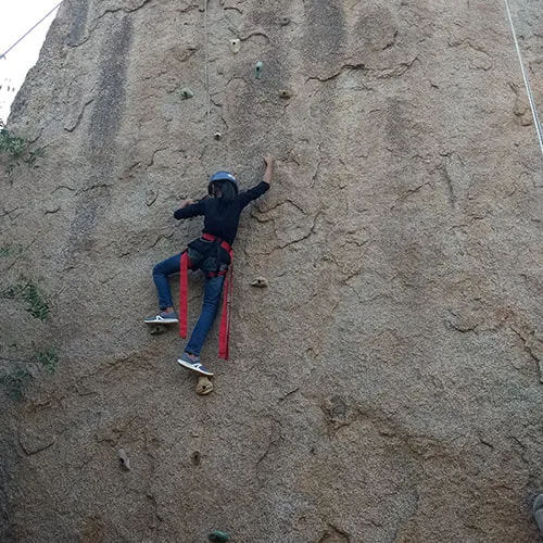 Summer Camp Rock Climbing for kids