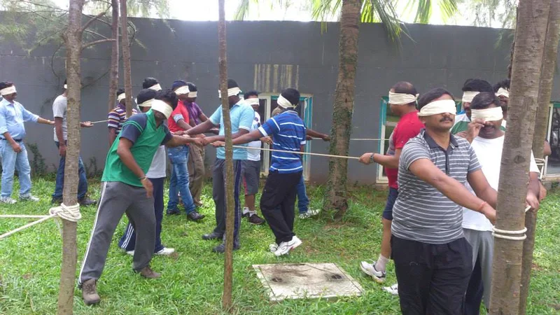 Blind Folded Maze