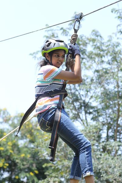 School Adventure Zip Line