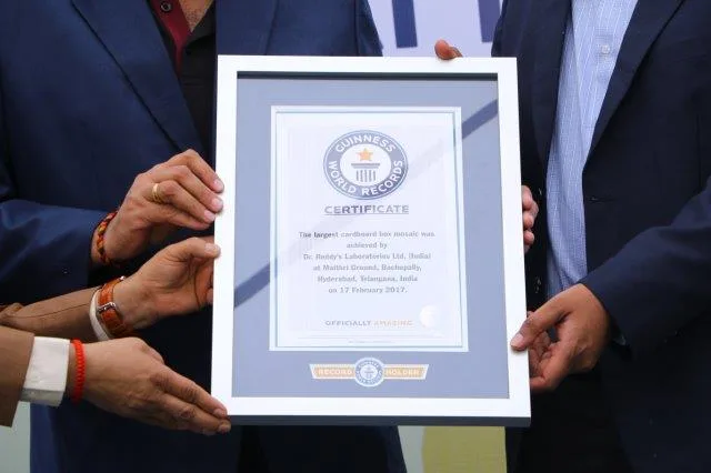 Wolrd Record event certificate