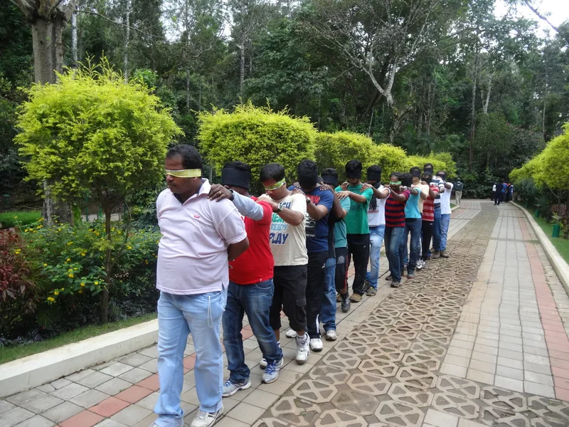 Blind Folded Trust Walk