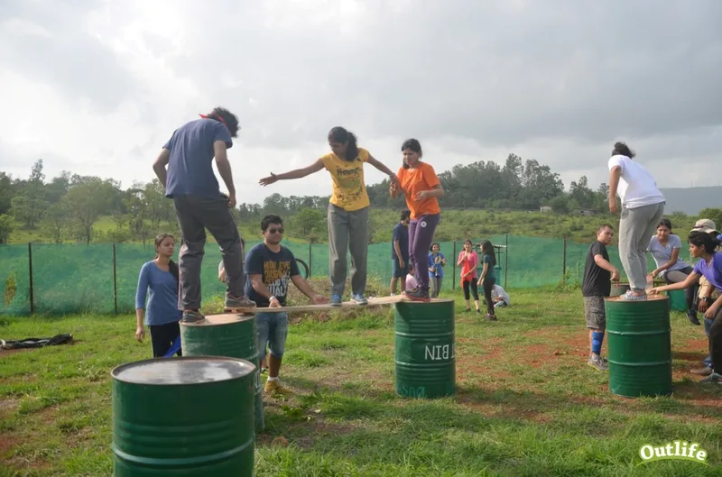 Outbound Training - Drums and Planks