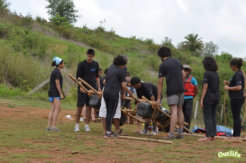 Raft Building Activity