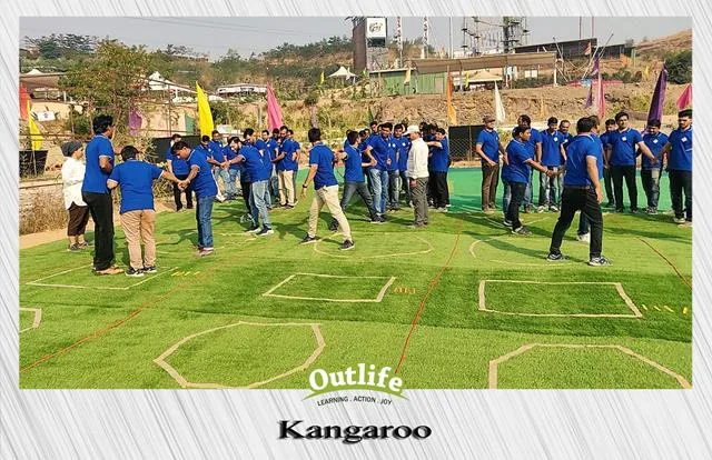 Kangaroo team building activity