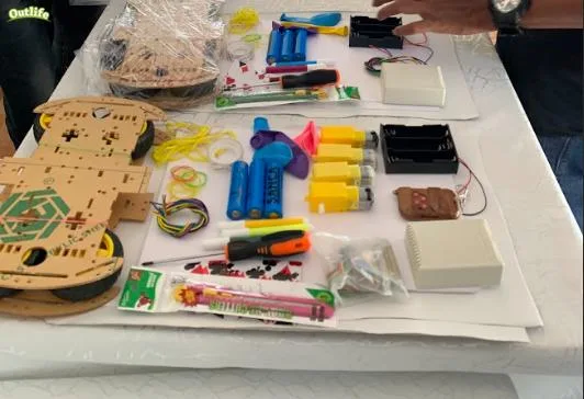 Remote car assembly kit 