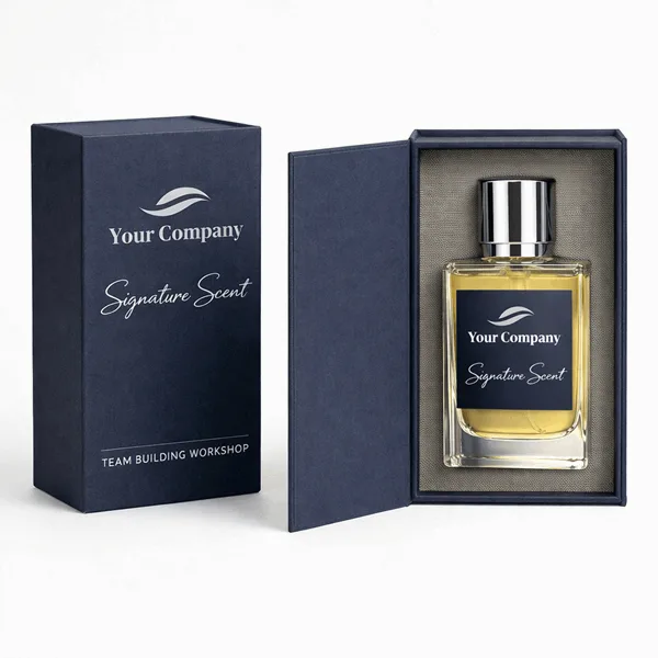 Perfume making workshop for corporate teams
