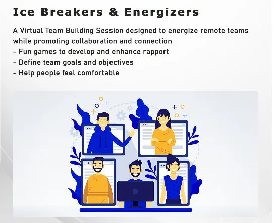 Virtual Team Ice breakers